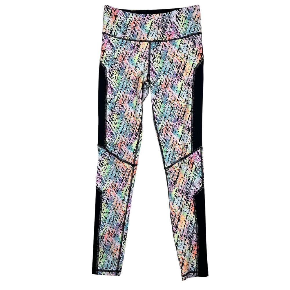 VSX Victoria’s Secret Sport Colorful Scribble Print full length leggings small